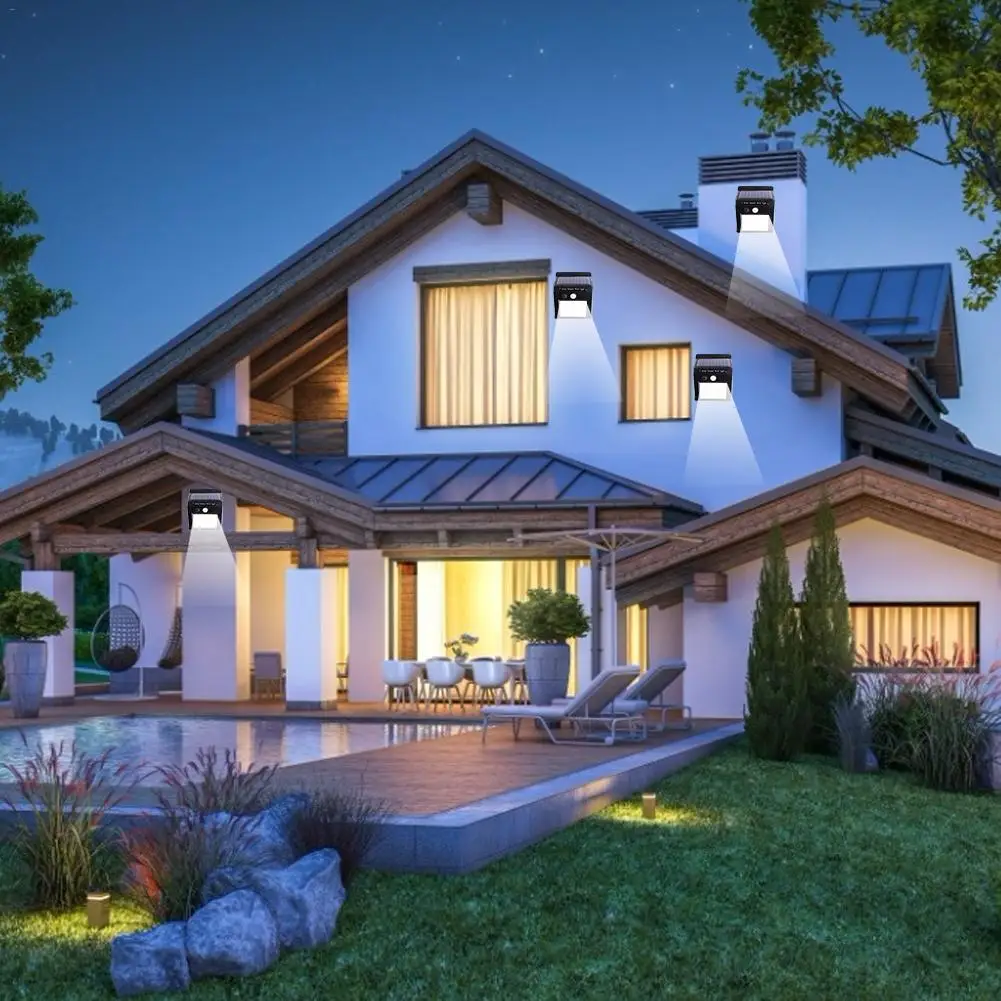 30LED Солнечный свет Открытый водонепроницаемый человеческого тела