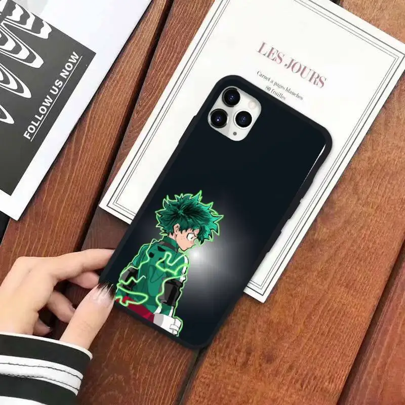 

Academia deku bakugou Japan anime Phone Case for iPhone 11 12 pro XS MAX 8 7 6 6S Plus X 5S SE 2020 XR