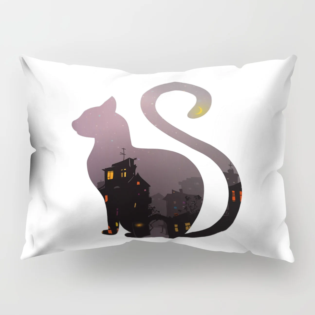 New Fashion Rectangular Polyester Printed Pillow Case Tropical Rain Forest Animal Home Decor Living Room Cushion Cover | Дом и сад