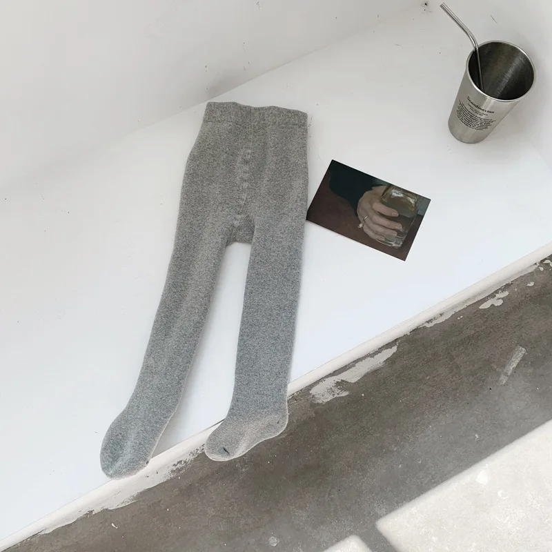 2019 Новое поступление зимние хлопковые однотонные утепленные и теплые чулки в