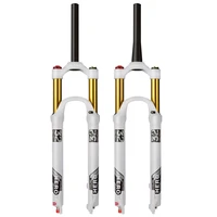 front fork magnesium alloy mtb bicycle fork supension air 2627 5 29er mountain bike fork lockout for a bicycle accessories