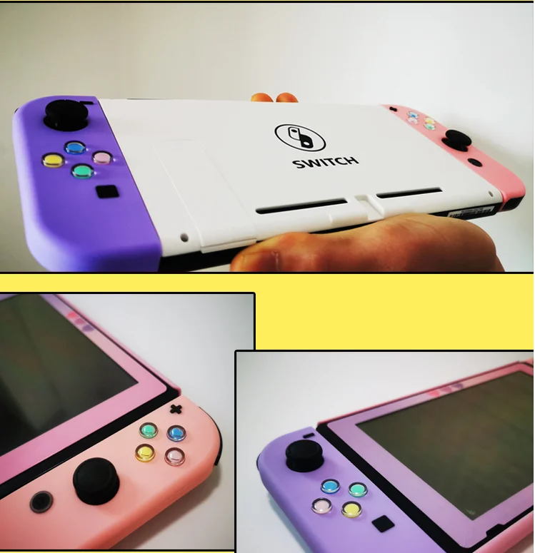 Колпачки для большого пальца переключателя TEND NS + набор цветных кнопок кнопки