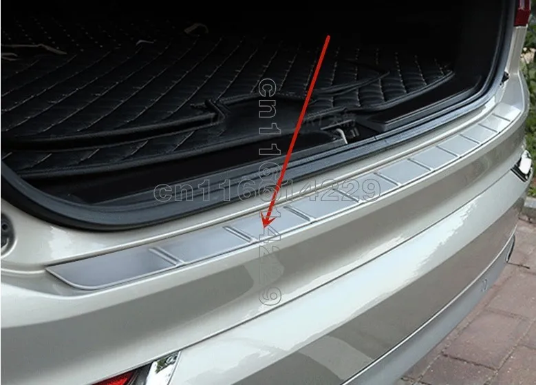 

Накладка для заднего бампера Volvo XC90 2015 2016 2017 2018 2019 2020 из нержавеющей стали