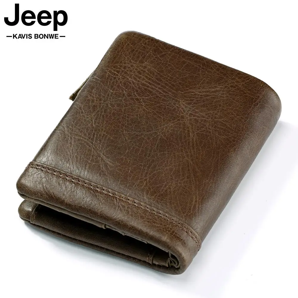 Качественный кошелек из натуральной кожи для мужчин маленький бумажник мелочи