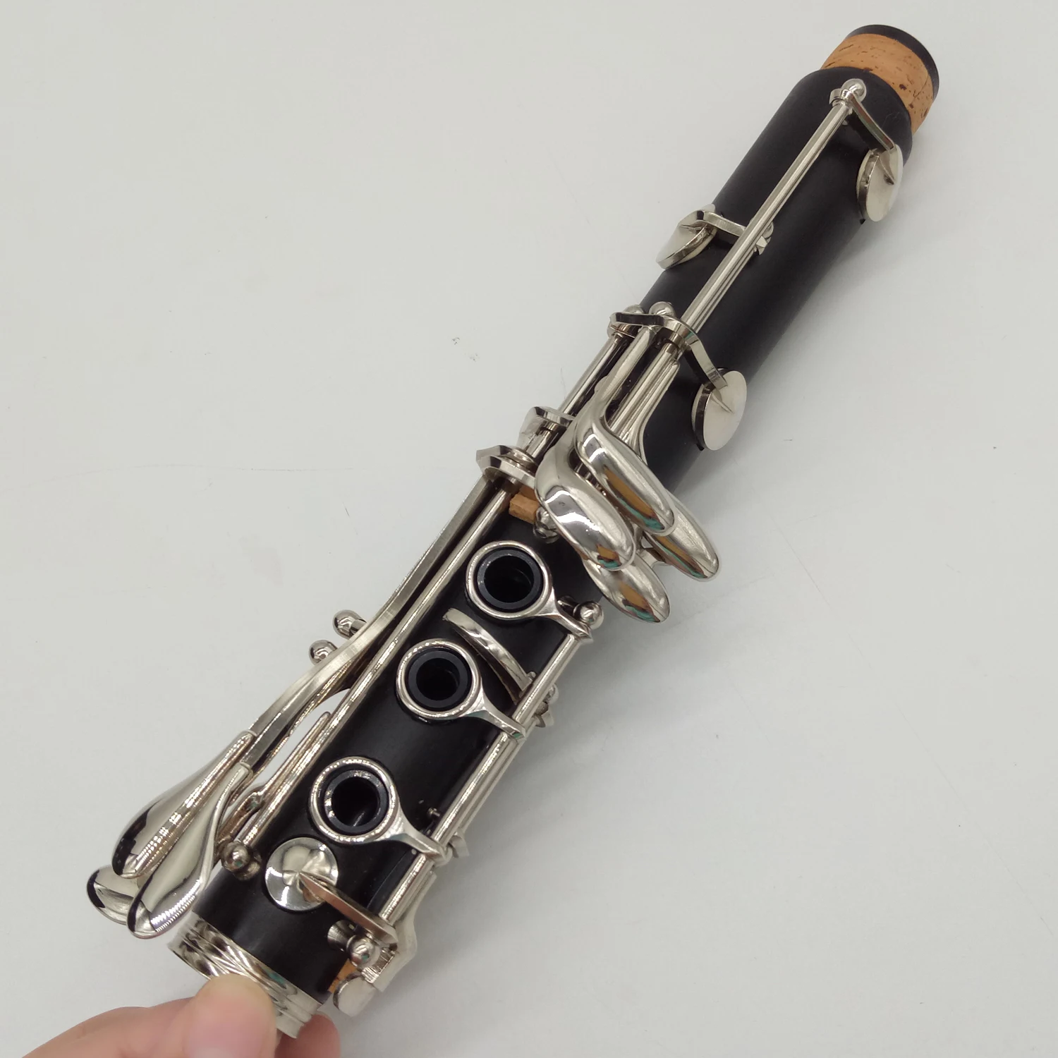 Профессиональный кларнет Bb Bakelite RC черное дерево кларнеты никель серебряный ключ