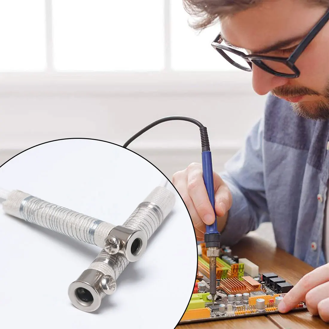 

External Heating Element Replacement Electric Soldering Iron Core 30W 40W 60W 80W 100W 150W Weld Equipment Tool Metalworking