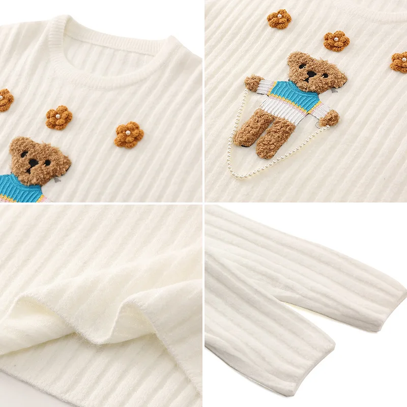 Женский жаккардовый свитер в японском стиле вязаные пуловеры девушки-Мори