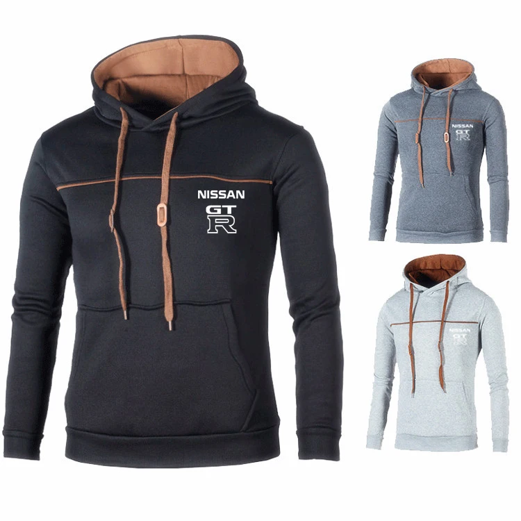 

2021 Fashion New Spring Autumn Men Hoodies GTR Car Logo printing Sweatshirt Men Hoodie jackets Casual Sweatshirt
