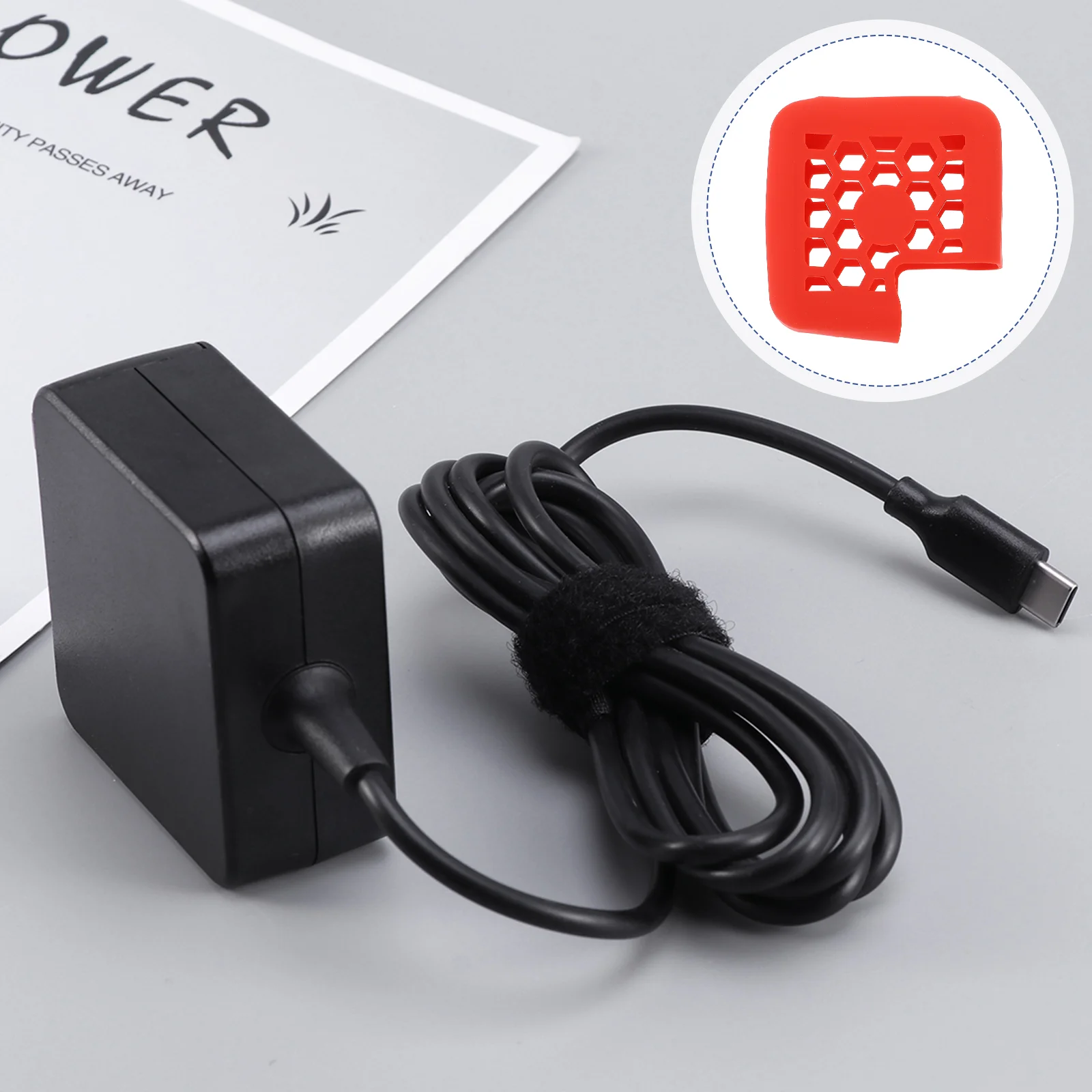 Чехол с адаптером питания совместимый зарядным устройством для ноутбука A1466/1370