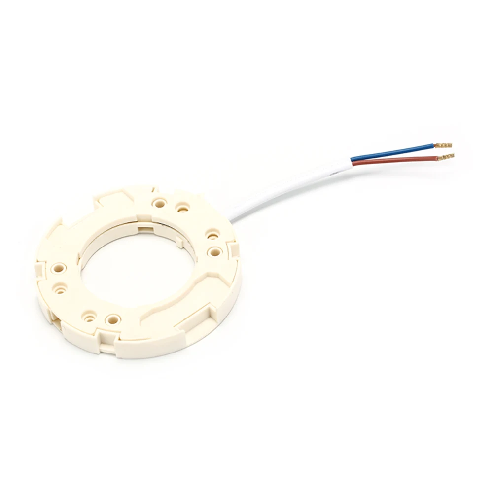 Одна часть ABS светодиодная база для gx53 лампа 220В GX53 Цоколь LED держатель медный
