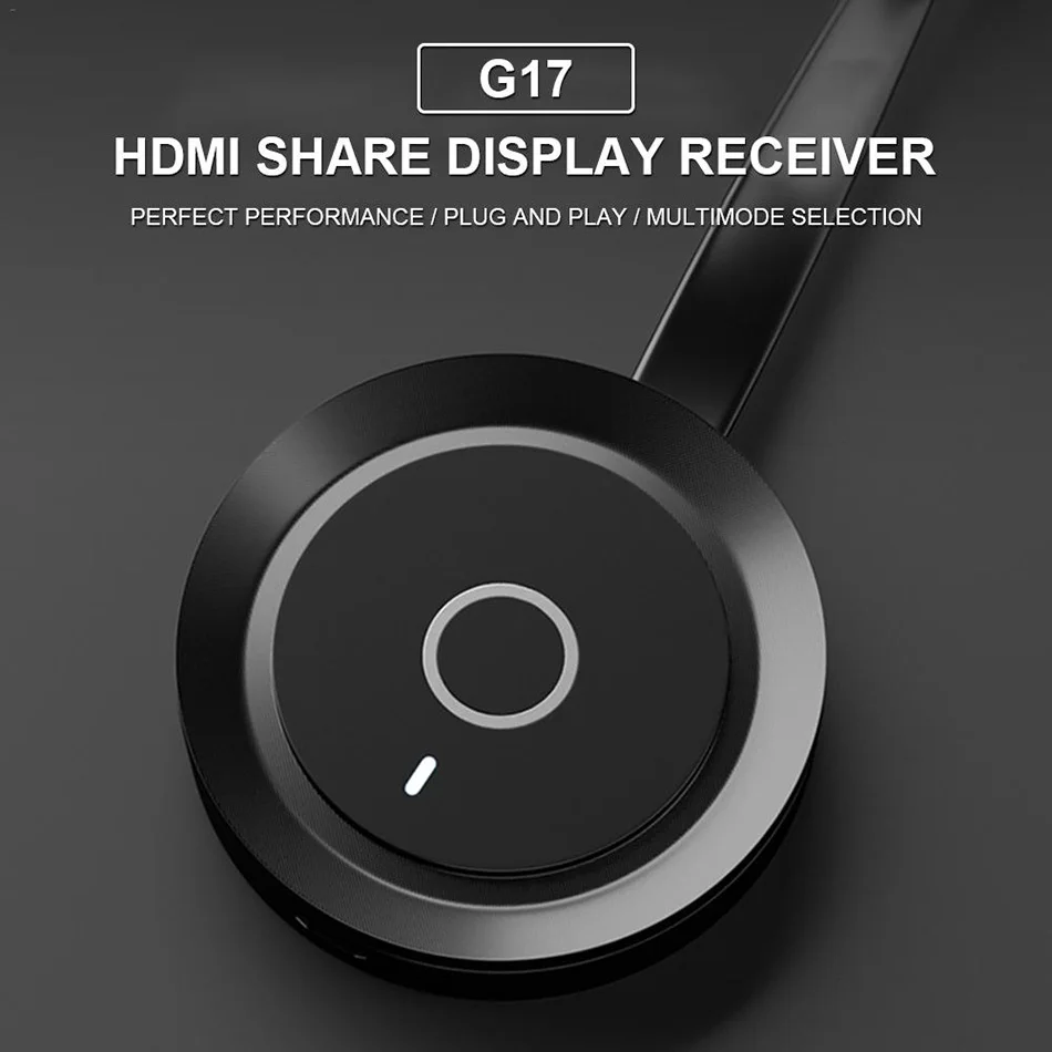 ТВ приемник G17 MiraScreen Wi Fi 1080P HDMI Miracast Dongle для смартфонов IOS IPhone IPad Mac Android|SmartTV-стики и