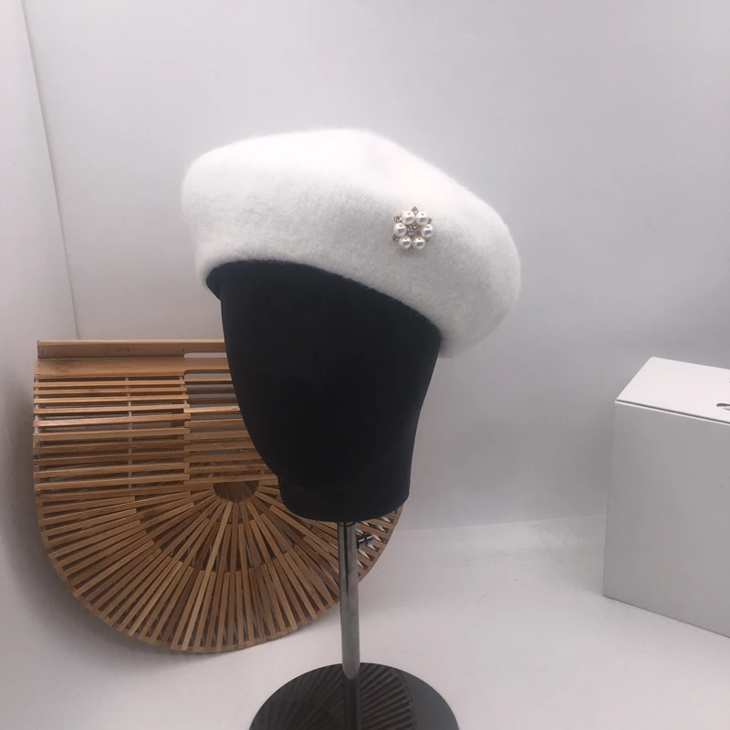 Японский жемчуг ярких цветов восстановление древнего уклада берет для Женская мода Кепка художника|Женские