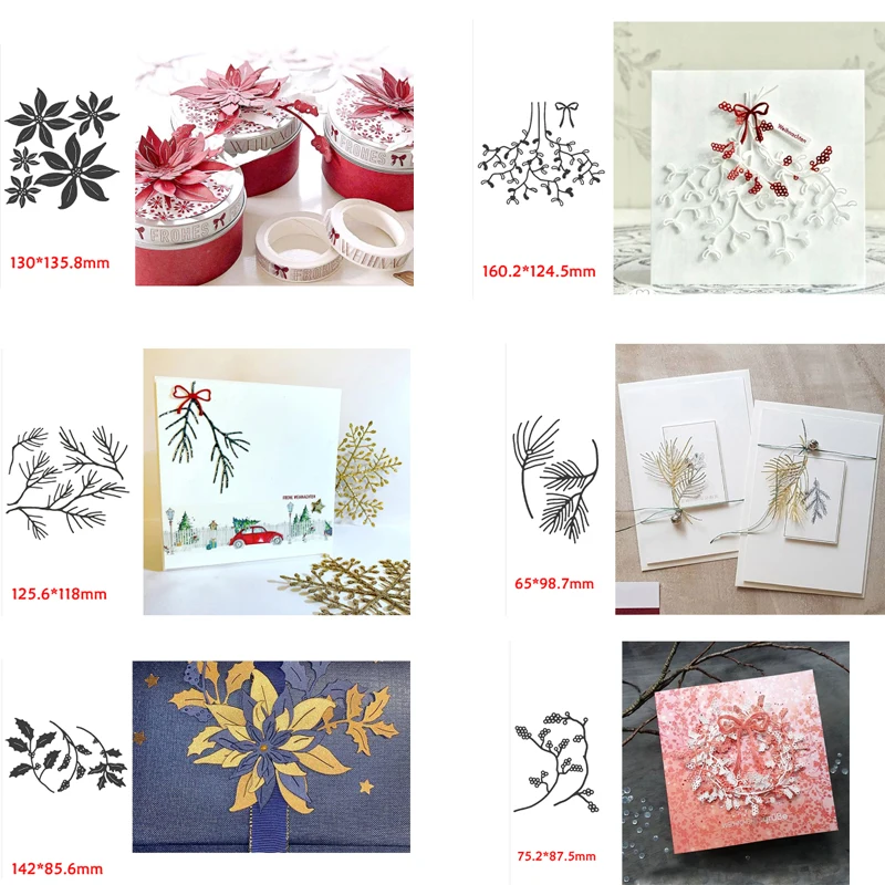 

Plants Simple Graceful Flower Leaves Metal Cutting Dies for New Diy Scrapbooking Album New Craft Embossing Cards 2020