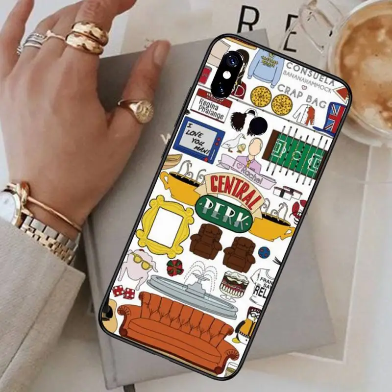 

Central Perk Friends Phone Case For Xiaomi Redmi 7 8 9t a3Pro 9se k20 mi8 max3 lite 9 note 9s 10 pro