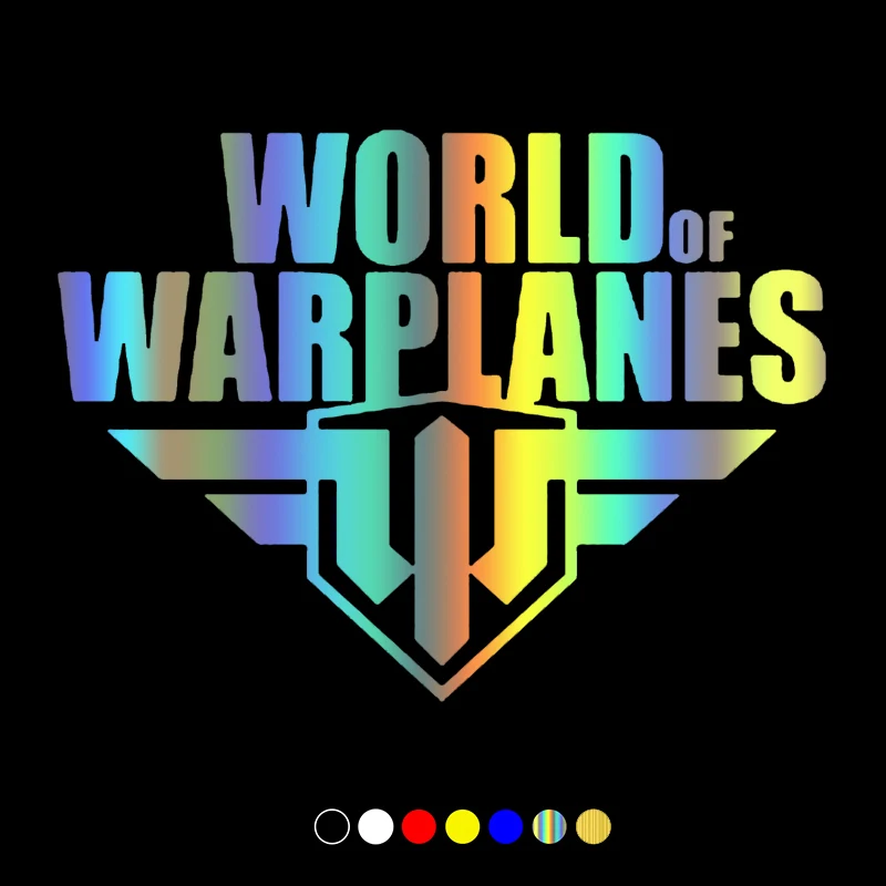 

30656# 20x15 cm car sticker World of Warplanes vinyl decal waterproof stickers on car rear bumper window