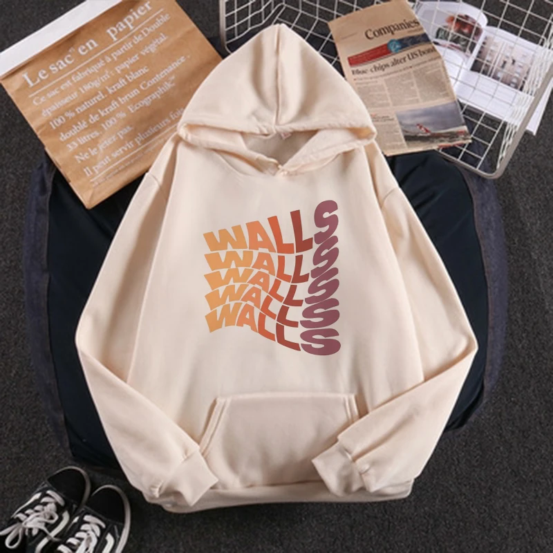

One Direction Print Women Oversized Hoodie Louis Tomlinson Walls Harajuku Clothes Long Sleeve Sweatshirt Winter Pullover Female