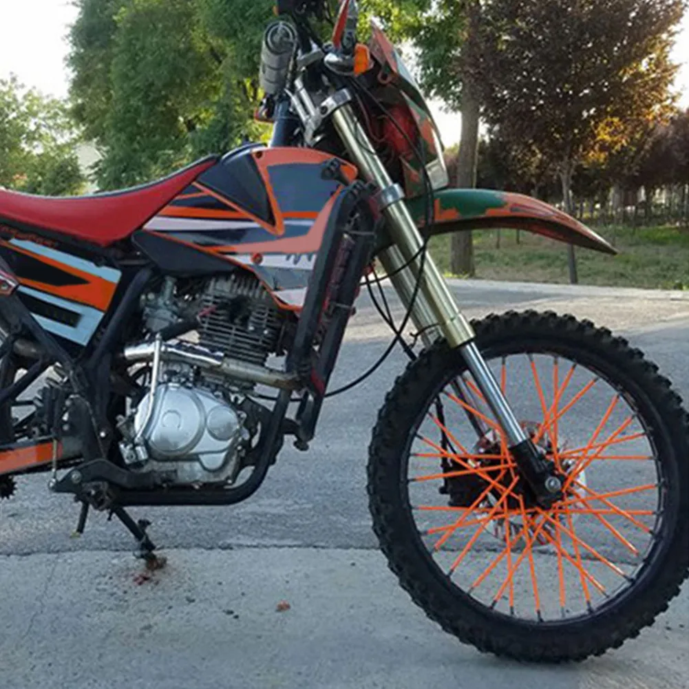 72 шт 24 см велосипедного колеса украшения Протектор Красочные внедорожных