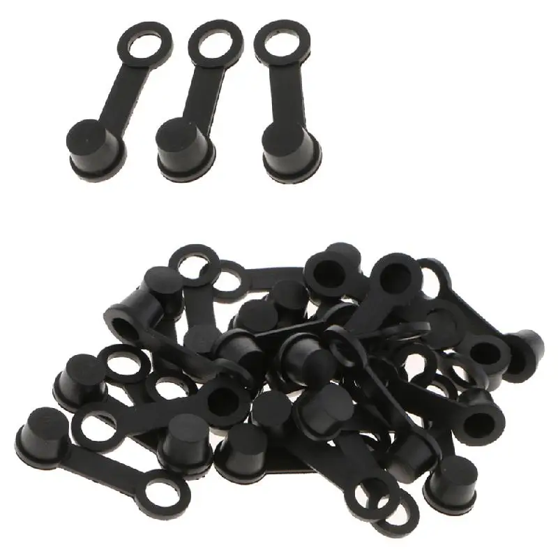 40 шт. резиновый тормозной спускной клапан с винтовой крышкой s смазка Zerk фитинг