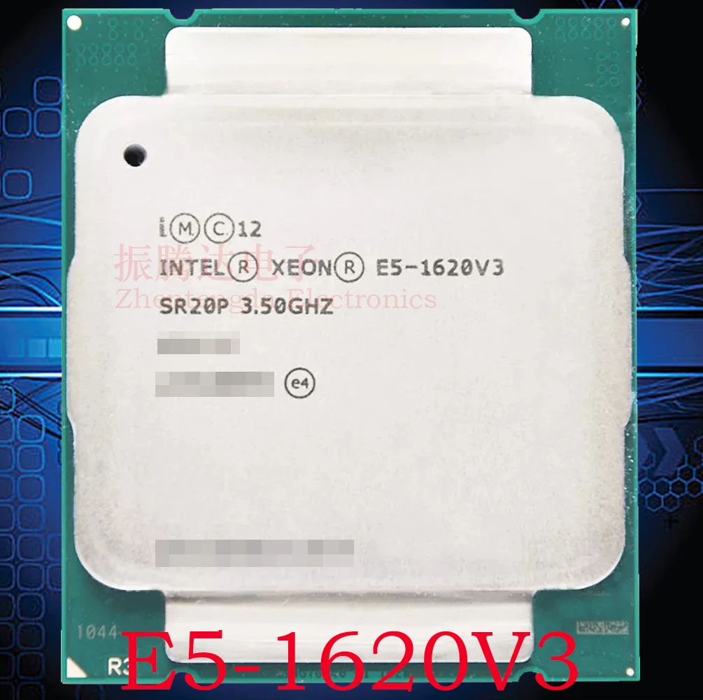 

Intel Xeon E5-1620 v3 CPU 3.5GHz L3-10MB 4 Core 8 Thread LGA 2011-v3 Server CPU E5-1620V3 Processor