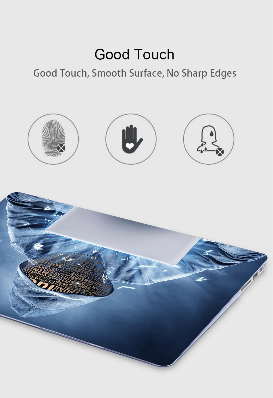 MTT для Apple Macbook Air Pro retina 11 12 13 15 дюймов чехол для ноутбука с сенсорной панелью ПК Жесткий Чехол таинственный хакер чехол для ноутбука