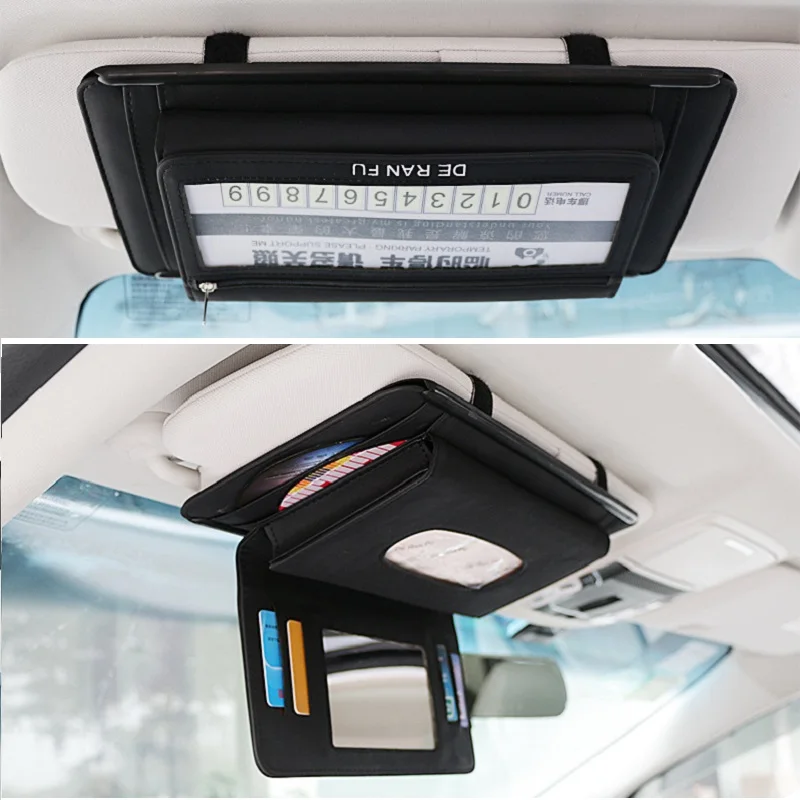 Органайзер для автомобиля с несколькими карманами автомобильный солнцезащитный