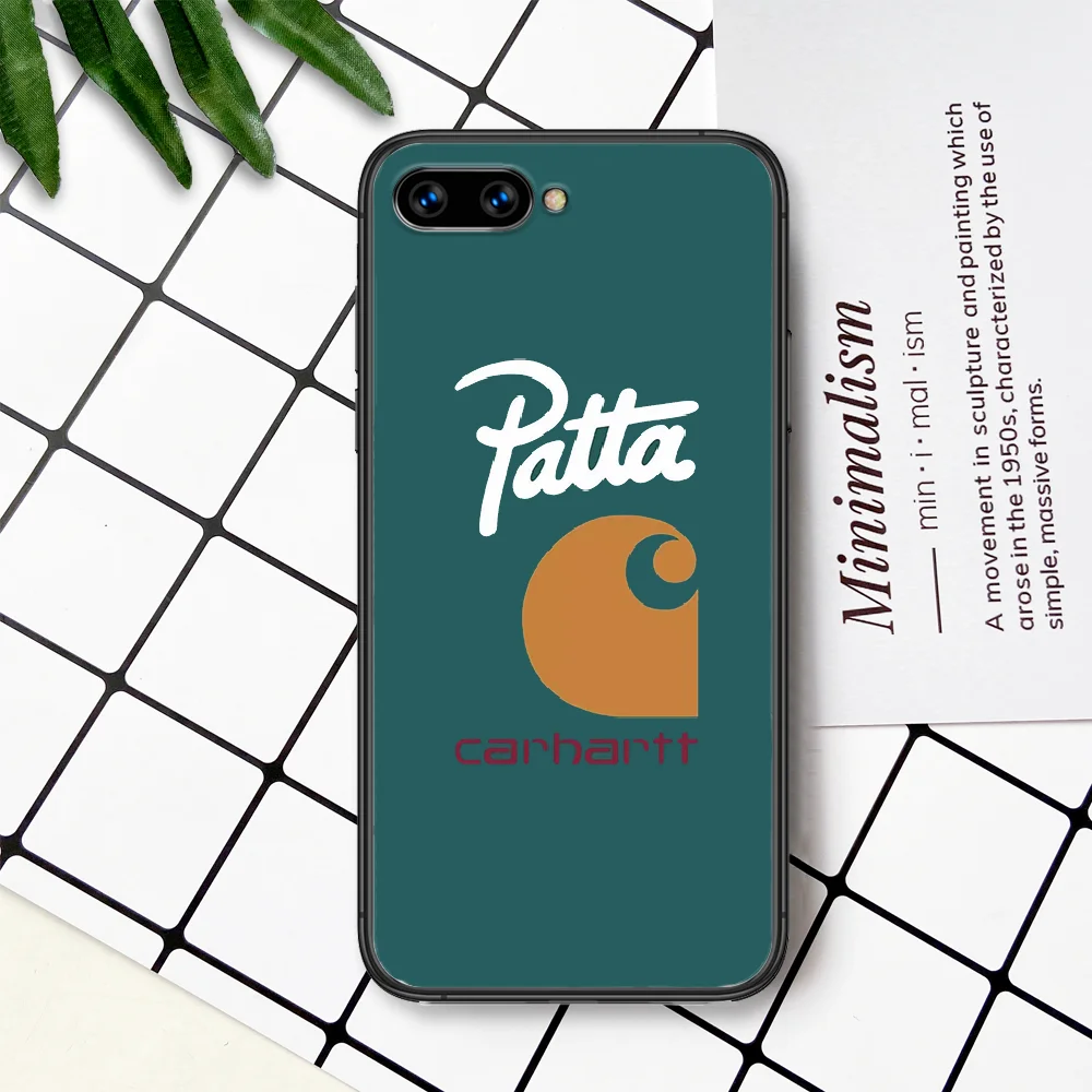 

American Clothing Brand Carhartts Phone Case For Huawei Honor 6A 7A 7C 8 8A 8X 9 9X 10 10i 20 Lite Pro Play black Shell Tpu