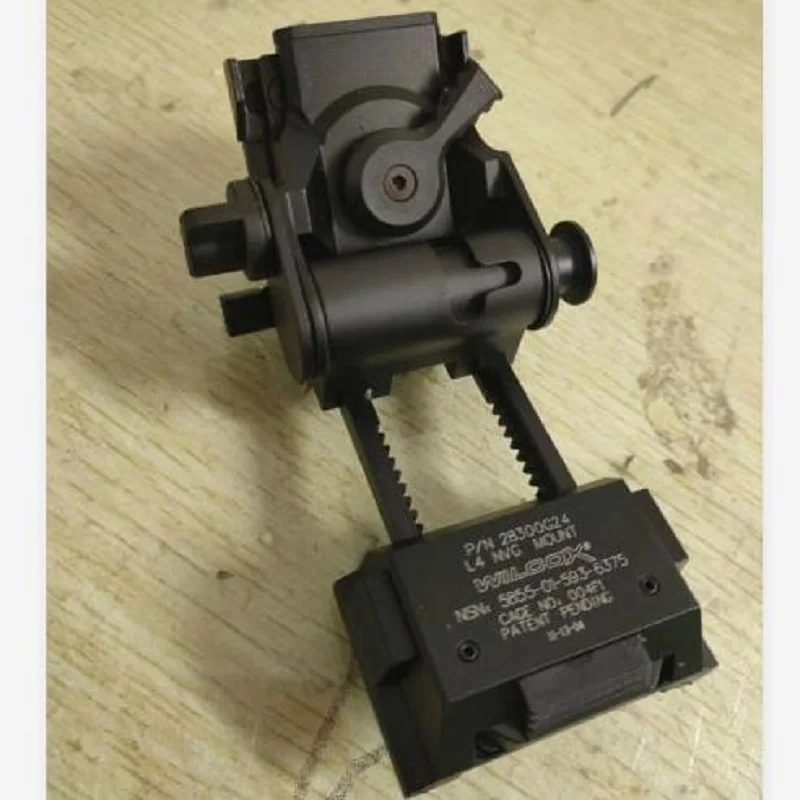 Новинка черный тактический Wilcox L4G24 NVG Крепление на шлем с ЧПУ для очков ночного