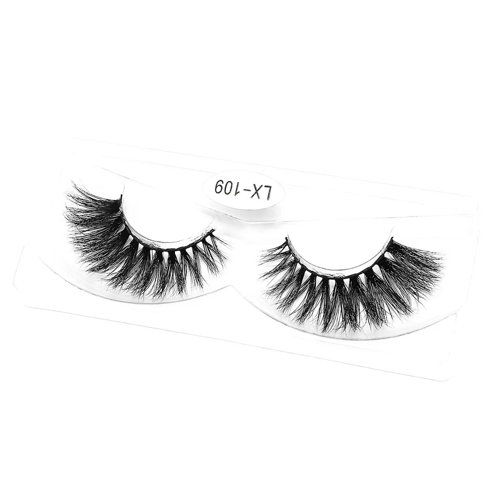 

LASHWOODS False Eyelashes Mink Lashes Thick Cross Dramatic High Volume Soft Eye Lashes Eyelash Reusable Fluffy Mink Eyelashes