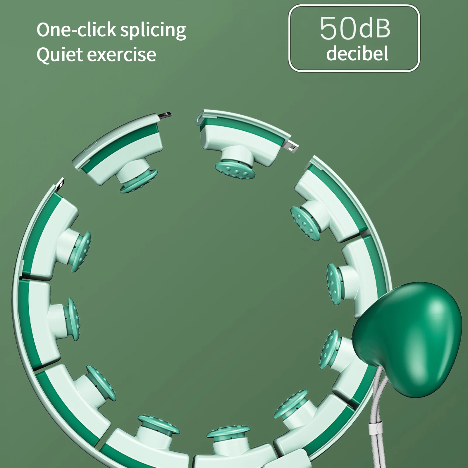 

Sports Hoops Yoga Home Fitness Smart Hoops Circle Not Drop Adjustable Waist Training Ring Belly Trainer Abdominal Weight Loss