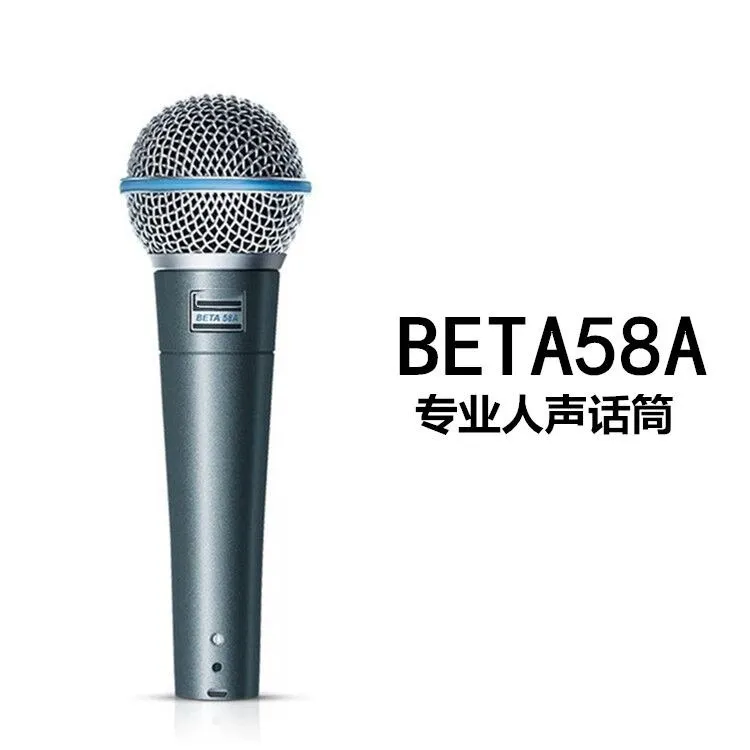 

Профессиональный проводной микрофон BETA 58 в форме сердца, портативный микрофон для караоке, динамического голосового выступления