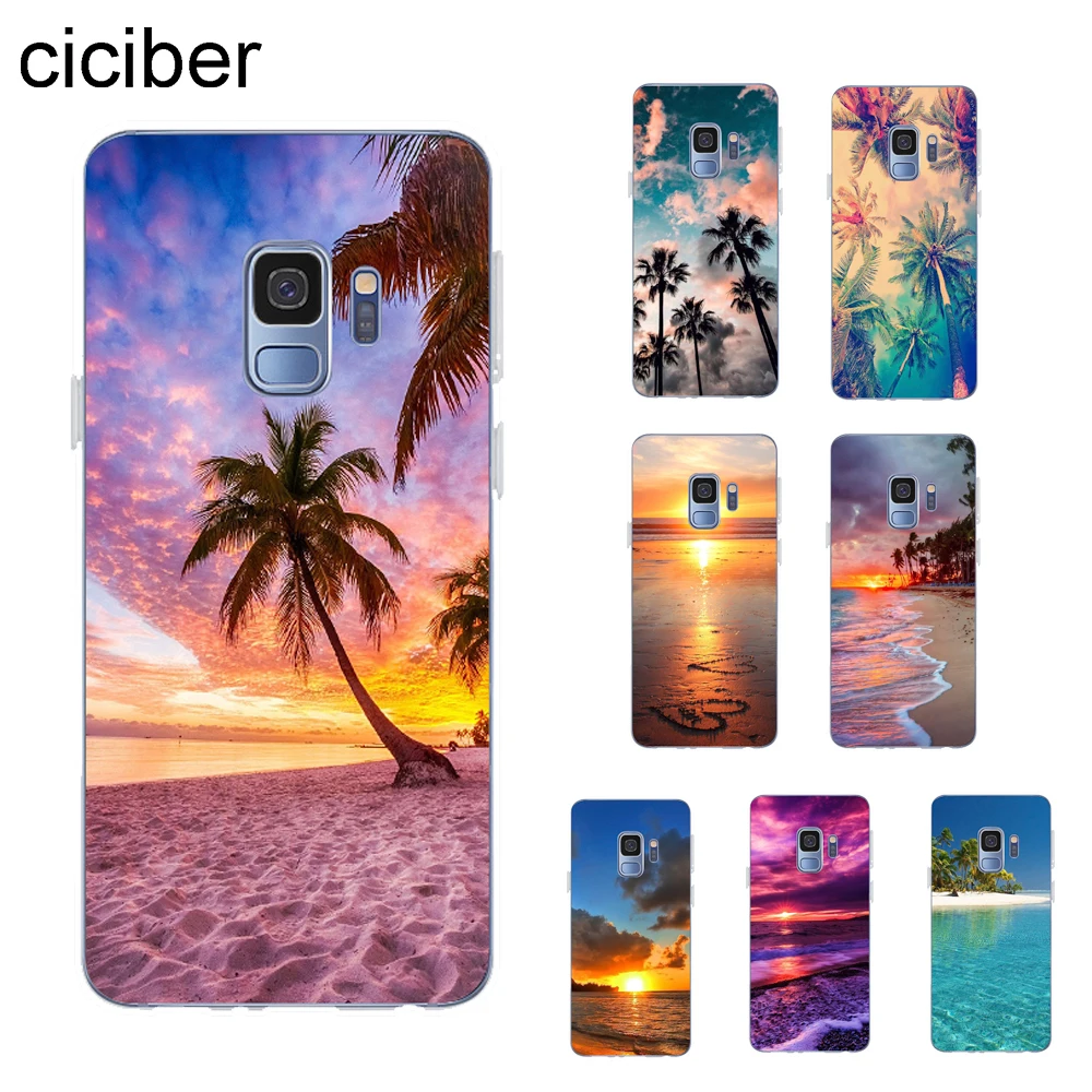 Чехол для телефона Ciciber мягкий чехол из ТПУ Samsung Galaxy S9 S8 S7 S6 S10 S10e + Edge Plus S5