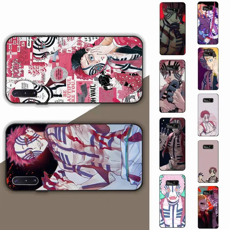 

Yinuoda Akaza kimetsu no yaiba demon slayer anime Phone Case for Samsung Note 5 7 8 9 10 20 pro plus lite ultra A21 12 72