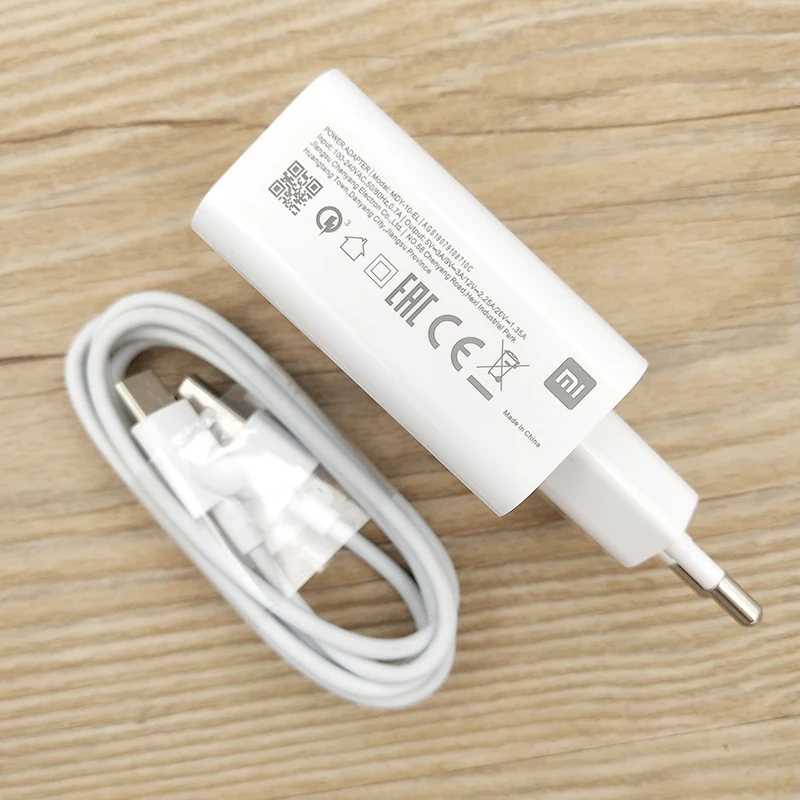 USB-адаптер для быстрой зарядки XIAOMI адаптер USB Type-C Xiaomi Mi 9 8 se CC9 A3 Lite 9T Redmi Note Pro 8T 9S 27 Вт
