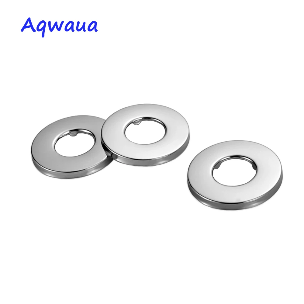 

Aqwaua Reflector for Crane Faucet Decoration Cover Cap Stainless Steel Flange Escutcheon Accessories for Bathroom Kitchen Valve