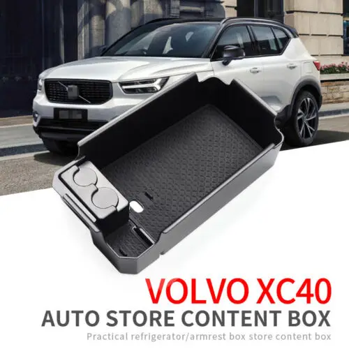 

Car Central Armrest Storage Box for Volvo XC40 Accessories Stowing Tidying Useful Auto Interior Accessories