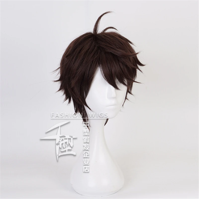 30cm Anime Haikyuu Karasuno High School Volleyball Club Oikawa Tooru Wig Cosplay Wigs Playing Dark Brown Hair Halloween 1:1 |
