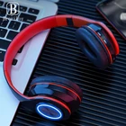 Игровые наушники B39, Беспроводная Bluetooth-гарнитура с мигающим светодиодным индикатором, детские музыкальные стереонаушники для девочек, наушники для телефона, подарок для iPhone 12
