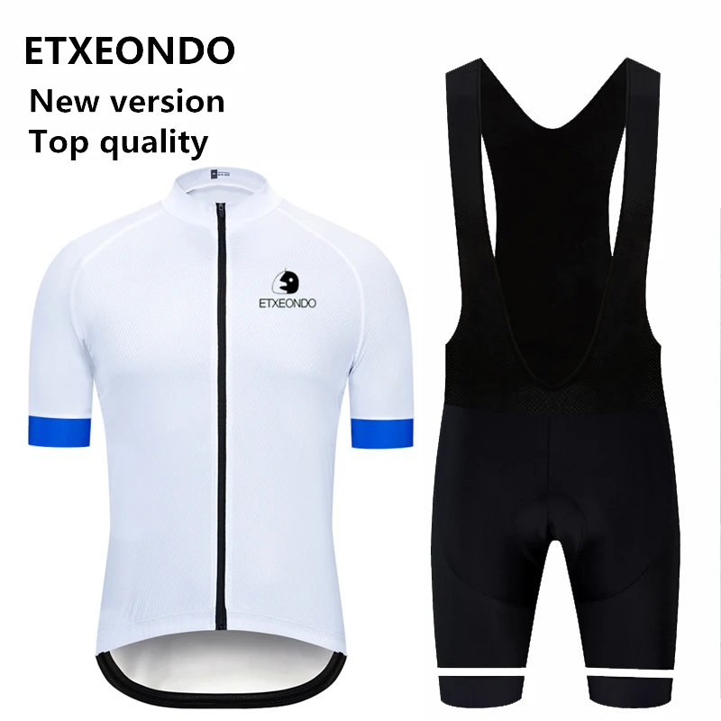Новая версия! Профессиональная одежда для велоспорта Etxeondo, летний мужской костюм с коротким рукавом для велоспорта, Быстросохнущий комплект из Джерси для велоспорта, 7 цветов