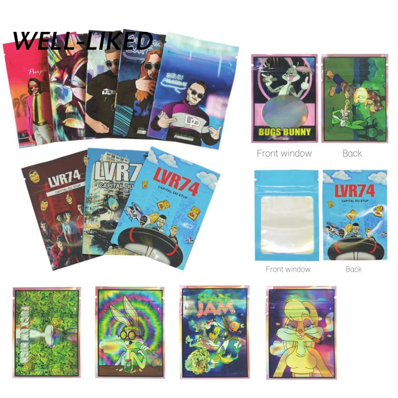 Новинка 2021 7x10 см сумки с замком на молнии алюминиевые мешки из майлара для еды 3 5 г