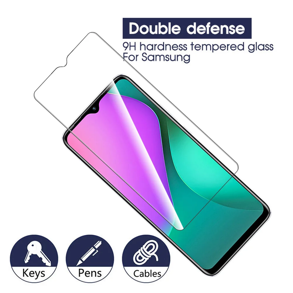 for infinix hot 10 play case 3pcs tempered glass for infinix hot 10 9 8 play lite protective glass phone cover glass free global shipping