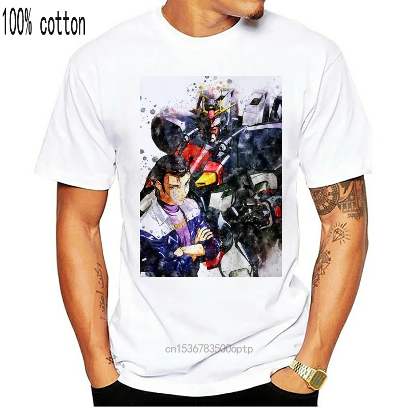 

Gundam Anime T-Shirt Unisex Cotton Tee Shirt Manga Gift Quality n1010