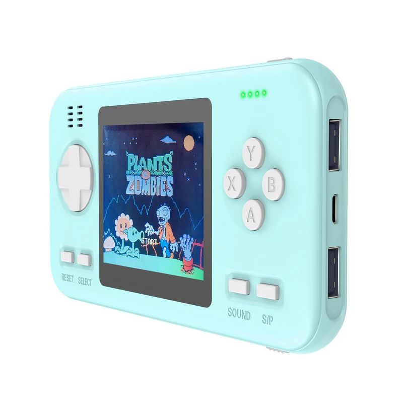 Встроенный аккумулятор 416 Games wth 8000 mAh, внешний аккумулятор, ретро портативная игровая приставка, 2,8 дюймов, цветной ЖК-дисплей, игровой геймпад