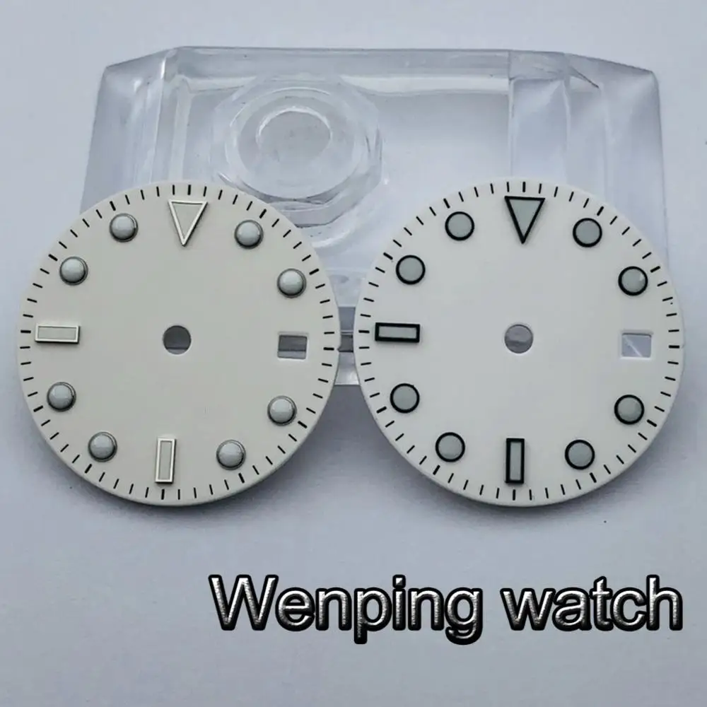 Циферблат часов Bliger 28 5 мм GMT светящийся подходит для ETA2836 2824 Miyota8205 8215 821A Mingzhu DG2813 3804