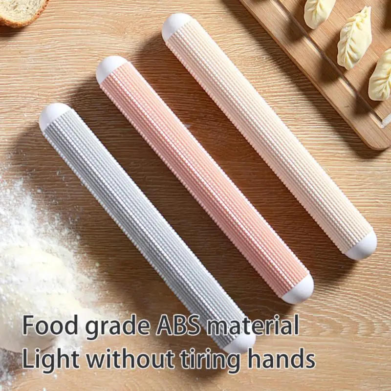 

Plastic Non-stick Rolling Pin Fondant Cake Dough Roller No Handle Rolling Kit Embossing Baking Tools For Kitchen Accessories
