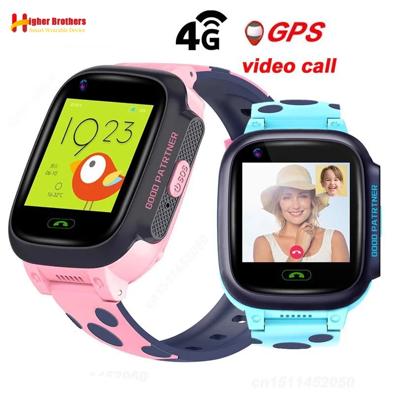 

Смарт-монитор с пультом дистанционного управления, GPS, Wi-Fi, трекер местоположения, детские Студенческие наручные часы для телефона 4G, SOS, виде...