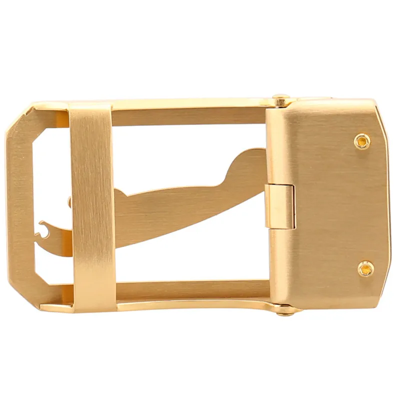 

ZLRPH High quality stainless steel leather led automatic buckle men auto Buckle Accessories