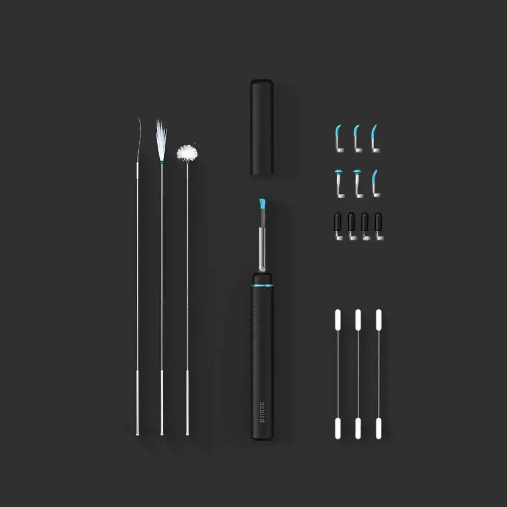 

Youpin Bebird M9 Pro Smart Visual Ear Stick In-Ear Cleaning Endoscope 300W Mini Camera Otoscope Borescope Ear Picker Tool Set