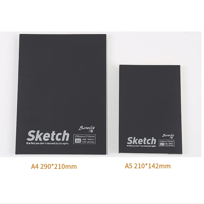 

A4/A5 Sketch 120 Sheets Book Stationery Vintage Notebook Notepad Sketch Book For Paiting Drawing Creative Gifts Art Supplies