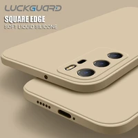Original Square Bumper Liquid Silicone Phone Case For Huawei P20 P30 P40 Pro Nova Pro P30 lite Soft Cover