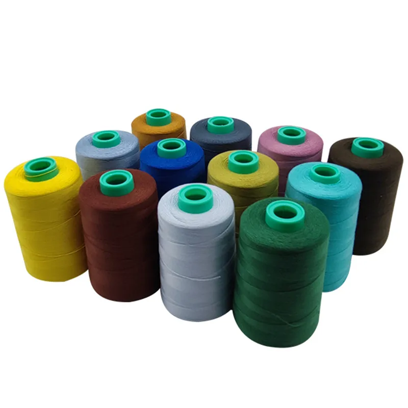 Нитки для джинсов 20/2 100% ярдов цветные швейные нитки из полиэстера | Дом и сад